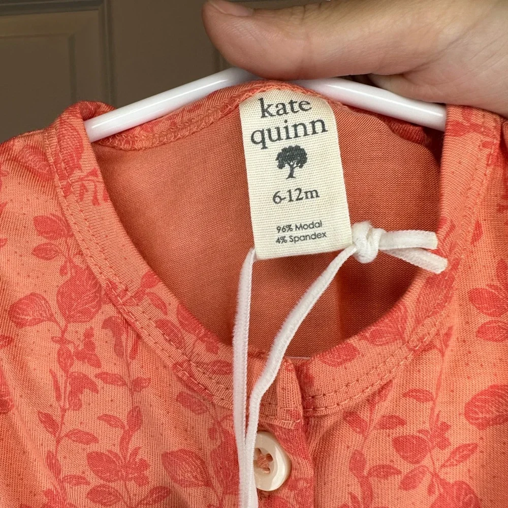 Kate Quinn Modal Tank Shortie Size 6-12 Months NWT‎